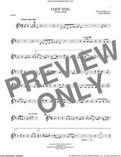 Cover icon of I Got You (I Feel Good) sheet music for horn solo by James Brown, intermediate skill level