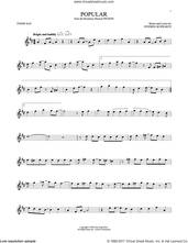 Cover icon of Popular (from Wicked) sheet music for tenor saxophone solo by Stephen Schwartz, intermediate skill level