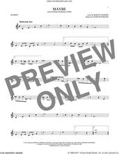 Cover icon of Maybe sheet music for trumpet solo by Charles Strouse and Martin Charnin, intermediate skill level