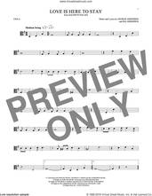 Cover icon of Love Is Here To Stay sheet music for viola solo by George Gershwin and Ira Gershwin, intermediate skill level