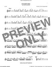Cover icon of Overture sheet music for flute solo by Pyotr Ilyich Tchaikovsky, classical score, intermediate skill level