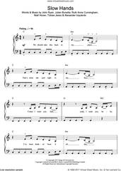 Cover icon of Slow Hands sheet music for piano solo (beginners) by Niall Horan, Alexander Izquierdo, John Ryan, Julian Bunetta, Ruth Anne Cunningham and Tobias Jesso, beginner piano (beginners)