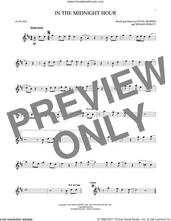 Cover icon of In The Midnight Hour sheet music for alto saxophone solo by Wilson Pickett and Steve Cropper, intermediate skill level