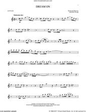 Cover icon of Dream On sheet music for alto saxophone solo by Aerosmith and Steven Tyler, intermediate skill level