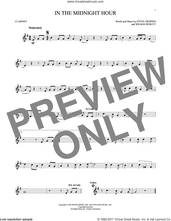 Cover icon of In The Midnight Hour sheet music for clarinet solo by Wilson Pickett and Steve Cropper, intermediate skill level