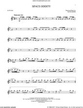 Cover icon of Space Oddity sheet music for alto saxophone solo by David Bowie, intermediate skill level