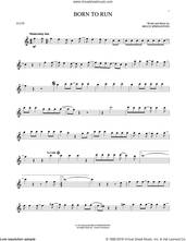 Cover icon of Born To Run sheet music for flute solo by Bruce Springsteen, intermediate skill level