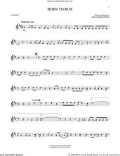 Cover icon of Born To Run sheet music for clarinet solo by Bruce Springsteen, intermediate skill level