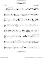 Cover icon of Born To Run sheet music for alto saxophone solo by Bruce Springsteen, intermediate skill level