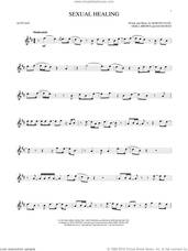 Cover icon of Sexual Healing sheet music for alto saxophone solo by Marvin Gaye, David Ritz and Odell Brown, intermediate skill level