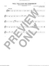 Cover icon of Will You Love Me Tomorrow (Will You Still Love Me Tomorrow) sheet music for violin solo by The Shirelles, Carole King and Gerry Goffin, intermediate skill level