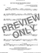 Cover icon of Do You Hear The People Sing? sheet music for horn solo by Alain Boublil, Claude-Michel Schonberg, Claude-Michel Schonberg, Herbert Kretzmer and Jean-Marc Natel, intermediate skill level