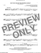 Cover icon of Do You Hear The People Sing? sheet music for viola solo by Alain Boublil, Claude-Michel Schonberg, Claude-Michel Schonberg, Herbert Kretzmer and Jean-Marc Natel, intermediate skill level
