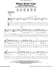 Cover icon of Whom Shall I Fear (God Of Angel Armies) sheet music for guitar solo (easy tablature) by Chris Tomlin, Ed Cash and Scott Cash, easy guitar (easy tablature)