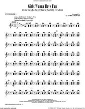 Cover icon of Girls Wanna Have Fun (Medley) (complete set of parts) sheet music for orchestra/band by Alan Billingsley, Bill Bottrell, David Baerwald, Kevin Gilbert, Sheryl Crow and Wyn Cooper, intermediate skill level