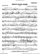 Cover icon of Sonata In Bb Major (K292) (complete set of parts) sheet music for baritone T.C., B.C and piano by Wolfgang Amadeus Mozart and John Marcellus, classical score, intermediate skill level