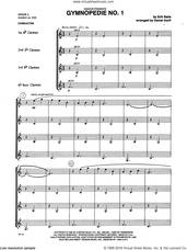Cover icon of Gymnopedie No. 1 (COMPLETE) sheet music for clarinet quartet by Erik Satie and Daniel Dorff, classical score, intermediate skill level