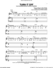 Cover icon of Turn It Off sheet music for voice and piano by Robert Lopez, Matthew Stone, Stephen Oremus, Trey Parker and Trey Parker & Matt Stone, intermediate skill level