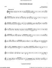Cover icon of Thunder Road sheet music for horn solo by Bruce Springsteen, intermediate skill level