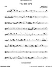 Cover icon of Thunder Road sheet music for viola solo by Bruce Springsteen, intermediate skill level