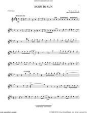 Cover icon of Born To Run sheet music for tenor saxophone solo by Bruce Springsteen, intermediate skill level