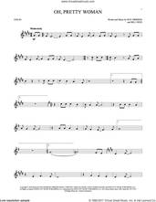 Cover icon of Oh, Pretty Woman sheet music for violin solo by Roy Orbison and Bill Dees, intermediate skill level