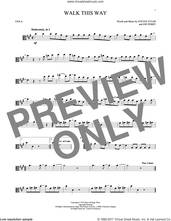 Cover icon of Walk This Way sheet music for viola solo by Aerosmith, Run D.M.C., Joe Perry and Steven Tyler, intermediate skill level