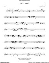 Cover icon of Dream On sheet music for horn solo by Aerosmith and Steven Tyler, intermediate skill level