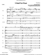 Cover icon of I Shall Not Want (COMPLETE) sheet music for orchestra/band by Heather Sorenson, Audrey Assad and Bryan Brown, intermediate skill level
