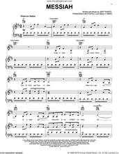Cover icon of Messiah sheet music for voice, piano or guitar by Francesca Battistelli, Jeff Pardo and Molly Reed, intermediate skill level