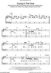 Cabello Crying In The Club Sheet Music For Piano Solo Pdf