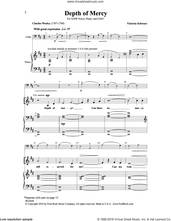 Cover icon of Depth of Mercy sheet music for choir (SATB: soprano, alto, tenor, bass) by Charles Wesley and Victoria Schwarz, intermediate skill level