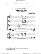 Cover icon of Proclaim the Day sheet music for choir (SATB: soprano, alto, tenor, bass) by Vinjay Singh, intermediate skill level
