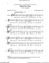 Cover icon of Shed No Tear sheet music for choir (SSA: soprano, alto) by John Keats and Karuna Sangam, intermediate skill level