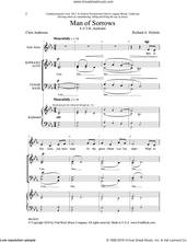 Cover icon of Man of Sorrows sheet music for choir (SATB: soprano, alto, tenor, bass) by Chris Anderson and Richard A. Nichols, intermediate skill level