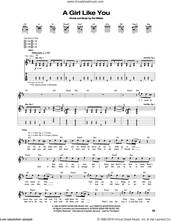 Cover icon of A Girl Like You sheet music for guitar (tablature) by Smithereens and Pat DiNizio, intermediate skill level