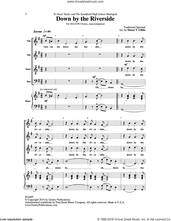 Cover icon of Down by the Riverside sheet music for choir (SSAATB) by Stacey V. Gibbs, intermediate skill level