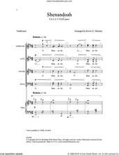 Cover icon of Shenandoah sheet music for choir (SSAATTBB) by Kevin A. Memley, intermediate skill level