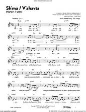 Cover icon of Sh'ma - V'ahavta sheet music for voice and other instruments (fake book) by Natalie Young, intermediate skill level