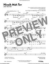Cover icon of Hineih Mah Tov sheet music for voice and other instruments (fake book) by Natalie Young, intermediate skill level