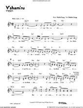 Cover icon of V'Sham'Ru sheet music for voice and other instruments (fake book) by Natalie Young, intermediate skill level