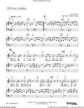 Cover icon of Sh'ma Lullaby sheet music for voice, piano or guitar by Steve Dropkin, intermediate skill level