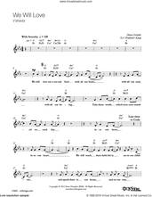 Cover icon of We Will Love sheet music for voice and other instruments (fake book) by Steve Dropkin, intermediate skill level