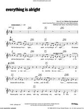 Cover icon of Everything Is Alright sheet music for voice and other instruments (fake book) by Dan Nichols, intermediate skill level