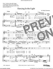 Cover icon of Dancing In The Light sheet music for voice, piano or guitar by Sheila Firestone, intermediate skill level