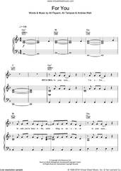 Cover icon of For You sheet music for voice, piano or guitar by Liam Payne, Rita Ora, Ali Payami, Ali Tamposi and Andrew Watt, intermediate skill level