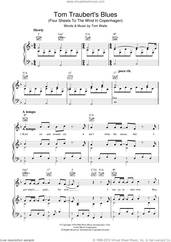 Cover icon of Tom Traubert's Blues (Four Sheets To The Wind In Copenhagen) sheet music for voice, piano or guitar by Tom Waits, intermediate skill level