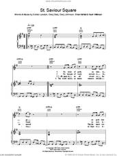 Cover icon of St. Saviour Square sheet music for voice, piano or guitar by China Crisis, Brian McNeil, Eddie Lundon, Gary Daly, Gary Johnson and Kevin Wilkinson, intermediate skill level