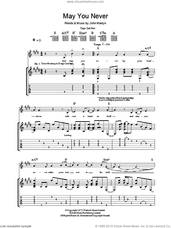 Cover icon of May You Never sheet music for guitar (tablature) by John Martyn, intermediate skill level