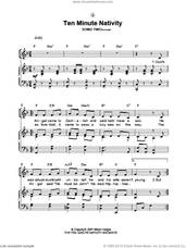 Cover icon of Song Two (from The Ten Minute Nativity) sheet music for voice, piano or guitar by Alison Hedger, intermediate skill level